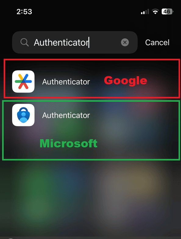 Authenticator