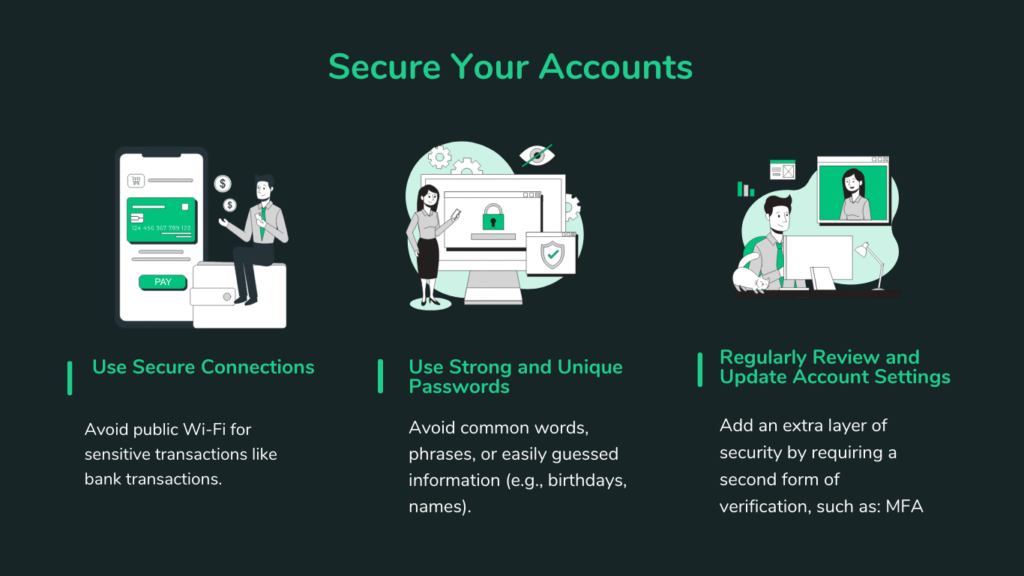 Secure your accounts